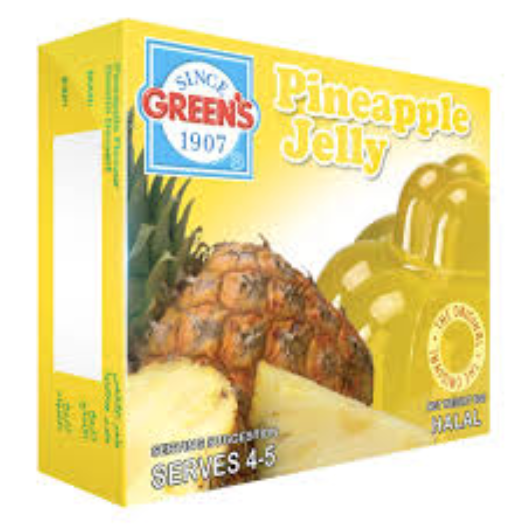 GREENS JELLY 80G PINEAPPLE 